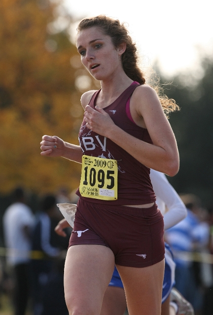 2009 CIF XC Girls D1-149.JPG - 2009 California CIF Cross Country Championships, Woodward Park, Fresno, California